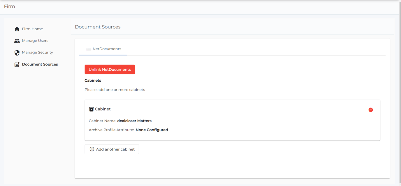 How do I configure the integration between dealcloser and NetDocuments ...